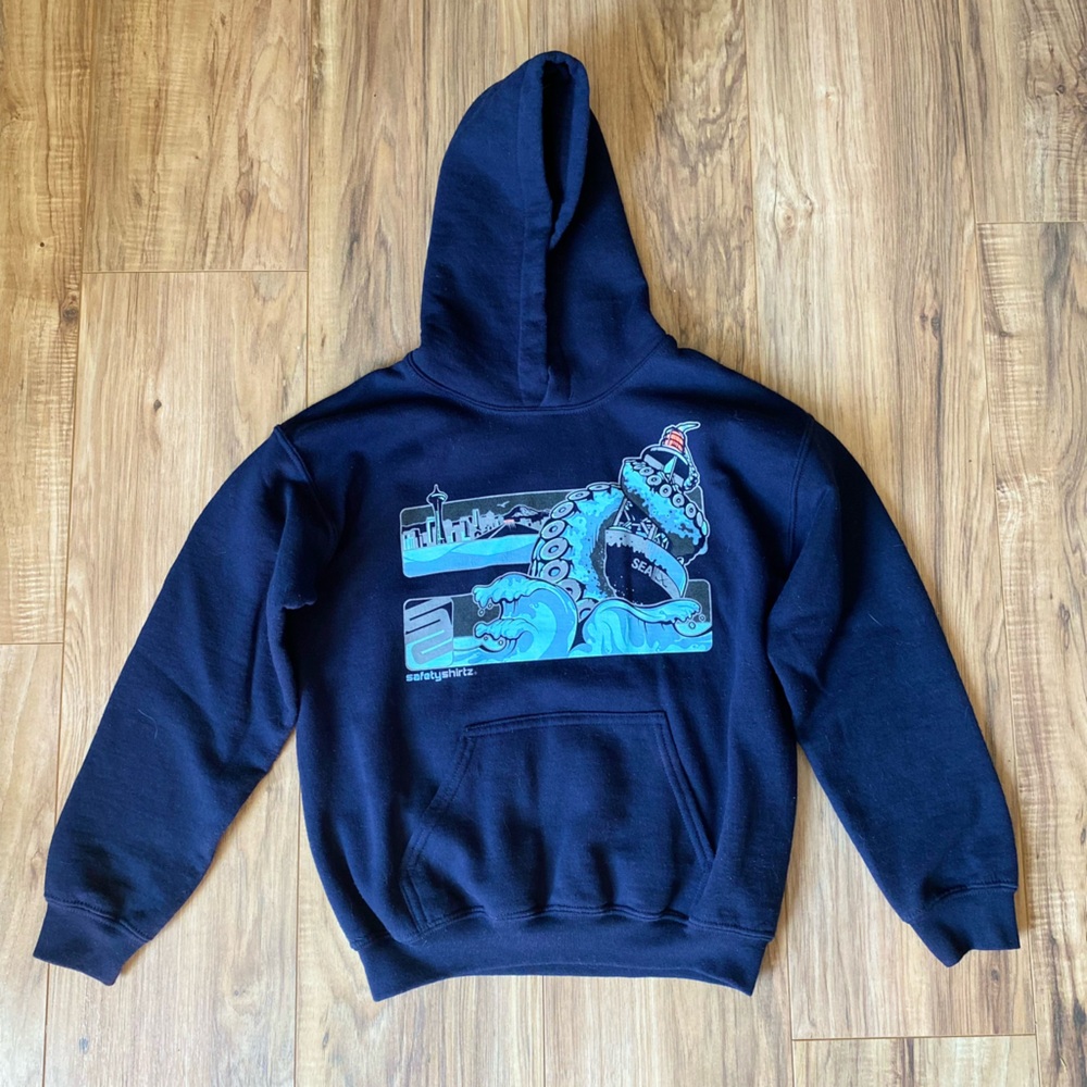 Safetyshirtz Youth Seattle Kraken Hoodie
